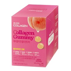 EVER COLLAGEN 膠原蛋白軟糖 6入 x 10包, 240g, 1個