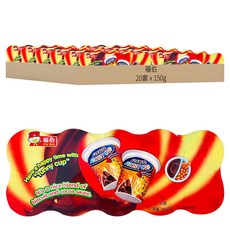 福伯 快樂杯 可可醬 + 棒餅 10個裝, 150g, 20套
