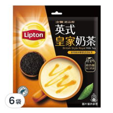 Lipton 立頓 絕品醇 英式皇家奶茶, 17.5g, 15包, 6袋