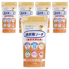 novopin 過碳酸鈉漂白粉 氧氣系漂白劑, 120g, 5包