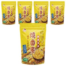CACHA 卡恰 燒番麥酥脆玉米 5包 70g 台灣非基因改造休閒零食