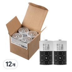 Home Planet D型電池, 12個, 1件