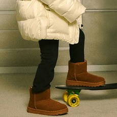 curlysue 兒童刷毛彈力內搭褲