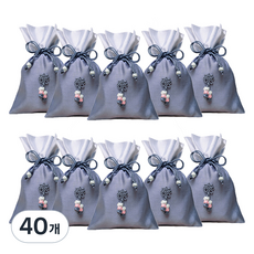 Pojangnet 傳統福袋 基本款 小, 20 藍灰色, 40個