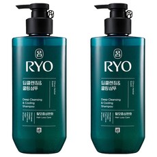 RYO 呂 全方位頭皮控油去屑養護洗髮精, 480ml, 2瓶