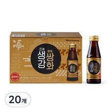 광동제약 진생강 쌍화, 100ml, 20개