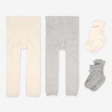 HI BABY CLUB 緊身褲 2入+襪子 2入