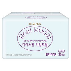 디어스킨 리얼모달 팬티라이너, 슈퍼롱, 30개입, 1개
