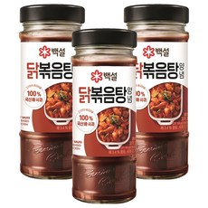 백설 닭볶음탕 양념, 490g, 3개
