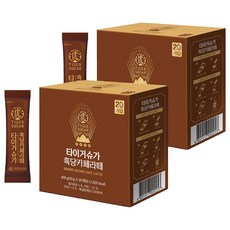 TIGER SUGAR 老虎堂 黑糖咖啡拿鐵, 2個, 20克, 20件