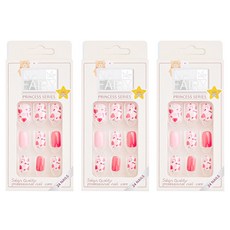 Maket Gamseong 圖案美甲貼片組, 18號, 3組