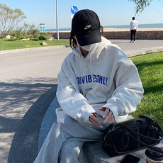 Made J Good Hood 寬鬆版刷毛大學T 1號基本版