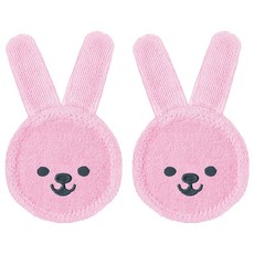 맘베이비 Oral Care Rabbit 아기 신생아 멸균 이앓이 구강티슈 핑크, 2개, 39g