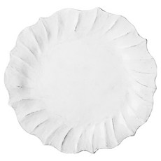 VBC CASA Incanto 荷葉邊沙拉盤, 1個, 白色