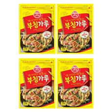 오뚜기 부침가루, 1kg, 4개