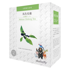 daebete 茶米茶 自然複方 馬告烏龍茶包, 3g, 6包, 1盒