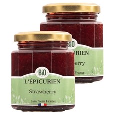 레피큐리앙 유기농 딸기 잼, 210g, 2개