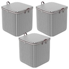 Everclean 換季衣物棉被整理箱 30L, 灰色, 30L, 3個