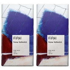 ViVANI 牛奶巧克力, 100g, 2片