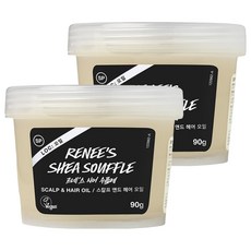 러쉬 르네'스 시어 수플레 스칼프 앤드 헤어 오일, 90g, 2개