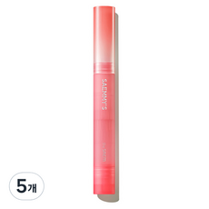 더샘 새미스 크레마 벨벳 립스틱, 03 로즈 크럼블, 1.7g, 5개