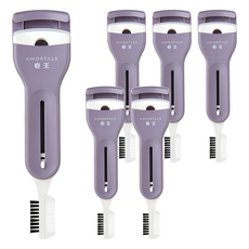 AMORTALS 爾木萄 捲王攜帶型睫毛夾, 6支, 紫色