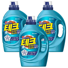 테크 호르몬으로 인한 특유취 제거 액상세제 드럼용 본품, 2.7L, 1개입, 3개