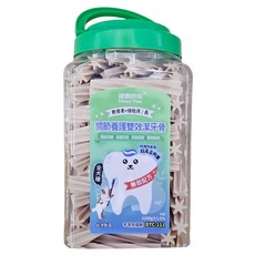 Chewy Time 健康時刻 全犬螺旋無穀潔牙骨 長, 關節養護, 1.15kg, 1桶