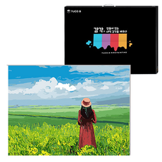 TUCO.B DIY繪畫組 水平型 40*50cm, 田野裡的女人 (5251), 1組