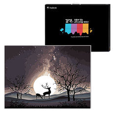 TUCO.B DIY繪畫組 水平型 40*50cm, 鹿之夢 (5326), 1組