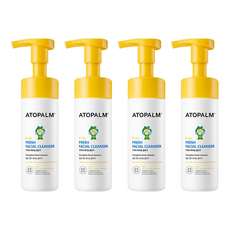 ATOPALM 愛多康 兒童清爽洗顏慕斯, 強化肌膚防護 弱酸性, 150ml, 4瓶