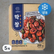 싱글팩토리 참숯 직화 막창 (냉동), 200g, 5개