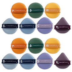 AMORTALS 爾木萄 粉撲套裝 Set 7枚組, 北斗七星, 2組