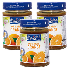 用礦物有機蘋果汁製成的橙果醬, 200g, 2個