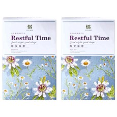 JuST HERB 香草集 晚安休憩茶, 30入, 2g, 30包, 2盒