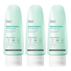 Dr.G 潔淨亮白去角質凝膠, 60g, 3瓶