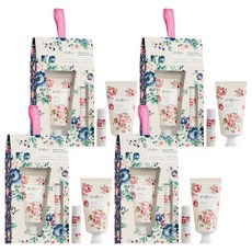 Cath Kidston 野玫瑰禮盒組 護手霜+護唇膏, 4套