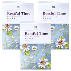 JuST HERB 香草集 晚安休憩茶, 30入, 2g, 30包, 3盒