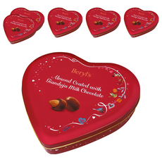 Beryl's 杏仁夾心榛果醬牛奶巧克力, 80g, 6個