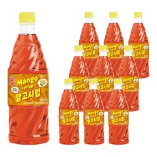 오쉐프 망고시럽, 1kg, 10개