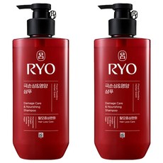 RYO 呂 全方位頭皮養護洗髮精 染燙受損, 480ml, 2瓶