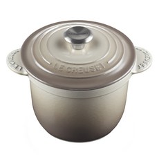 LE CREUSET 萬用窈窕鑄鐵鍋 鋼頭, 1個, 肉豆蔻, 18cm