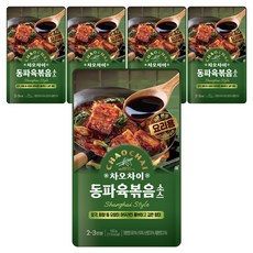 차오차이 동파육볶음 소스, 100g, 5개