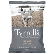 Tyrrells 泰勒思 洋芋片 無調味, 150g, 1包