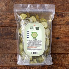 나무새 새콤달콤 오이피클, 1kg, 1통