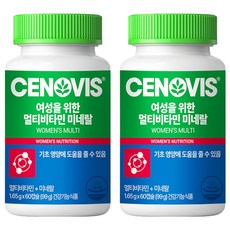 CENOVIS 女性綜合維他命礦物質, 60錠, 2個