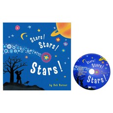 歌唱繪本點讀版 Stars! Stars! Stars! (平裝本 + CD), 藍色