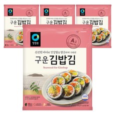 청정원 구운 김밥김, 20g, 4개