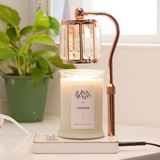 Candle Department Store Elsa融蠟燈 + 大豆蠟燭 750g 套組, 薰衣草, 1個