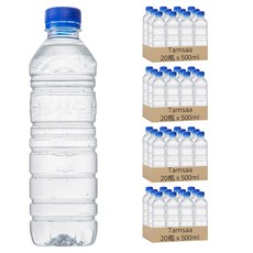 Tamsaa 無標籤天然水, 500ml, 80瓶